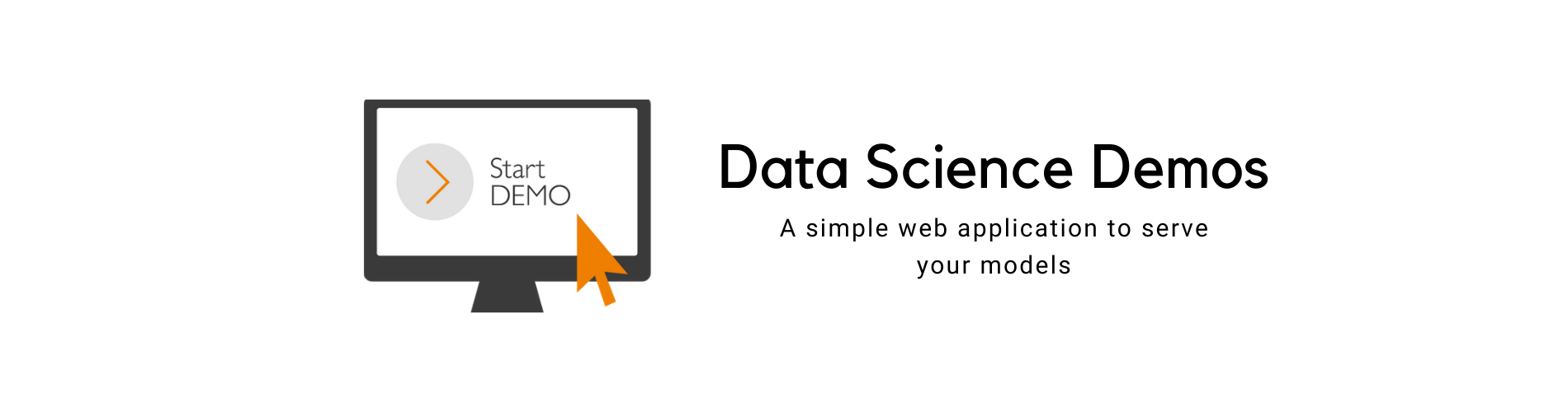 Simple Web Application for Data Science Demos